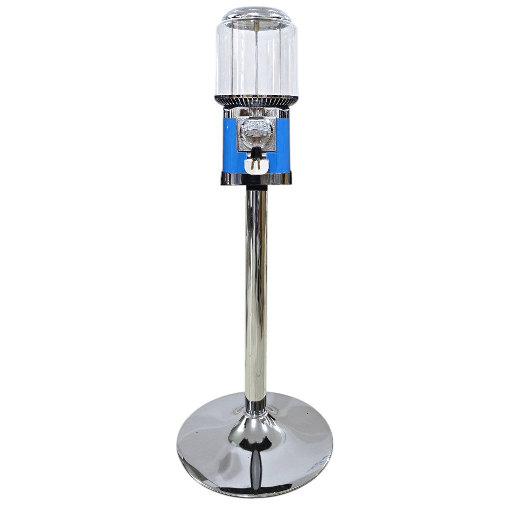 Maquina Individual de Chicles o Dulces con Base Cromada (201)