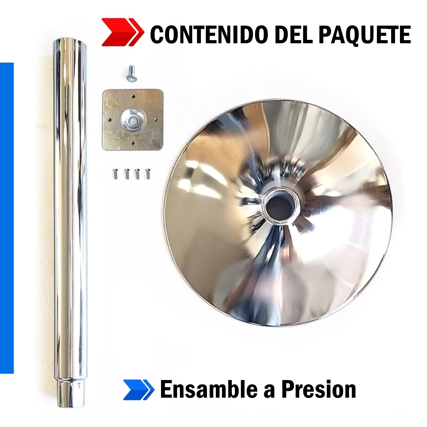 Base Metálica Cromada para Máquinas Expendedoras - Modelo Robust Stand