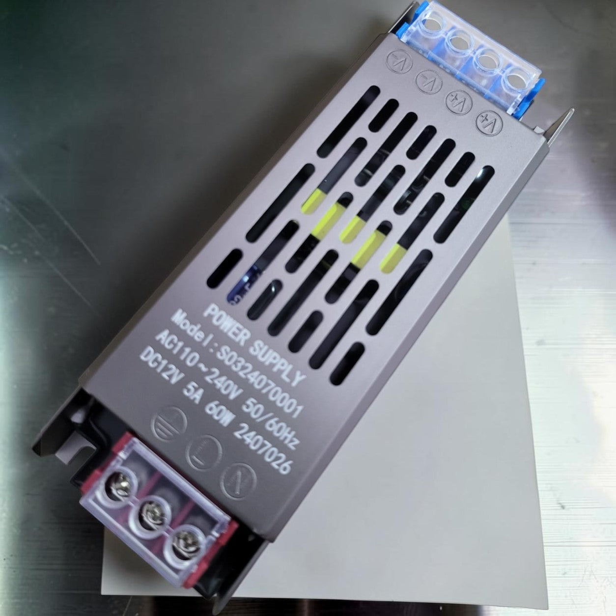 Fuente de Poder +12V para Máquina de Videojuegos Arcade