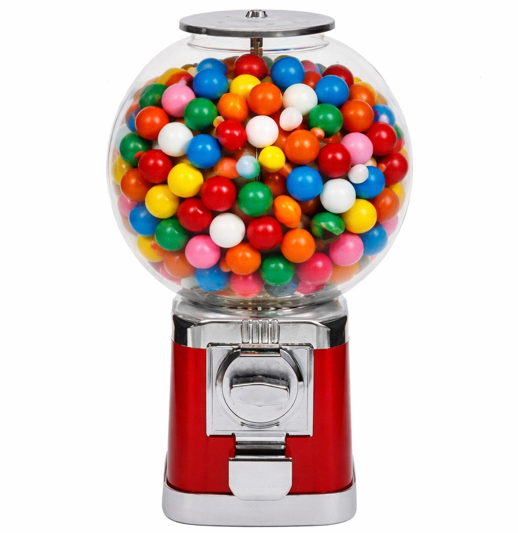 Máquina de Chicles o Dulces Individual Tipo Globo
