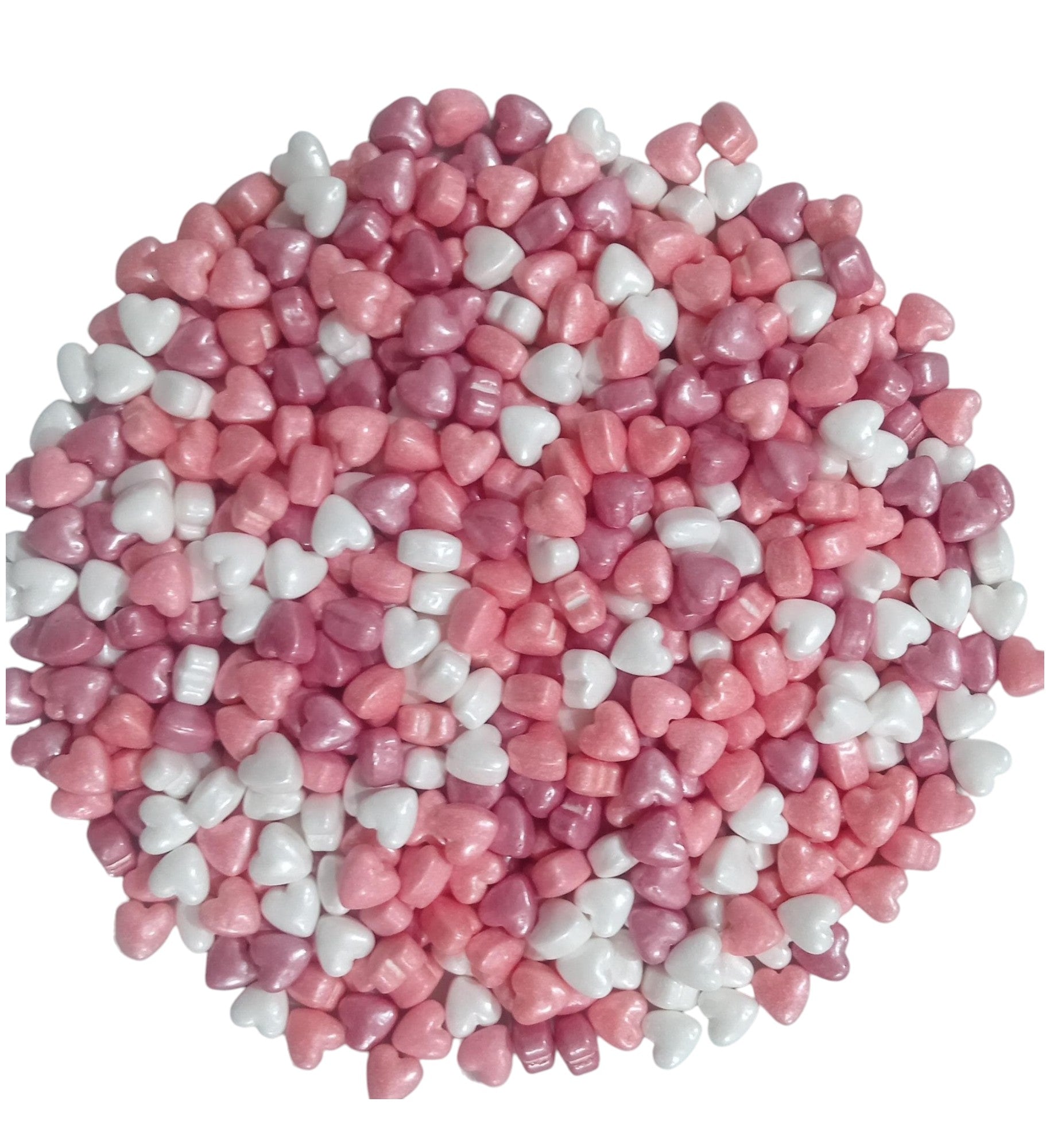 Corazoncitos Dulces ZED – Rosado & Blanco