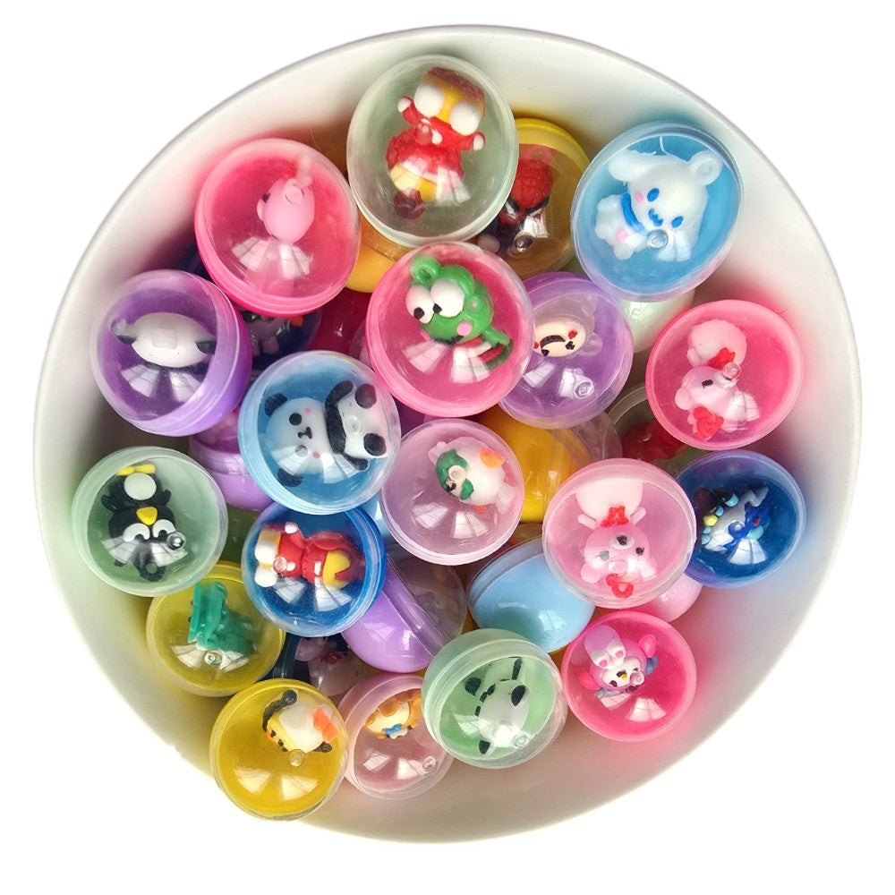 Cápsulas ovaladas de 1.1" con juguetes surtidos (Bolsa de 200 unidades)
