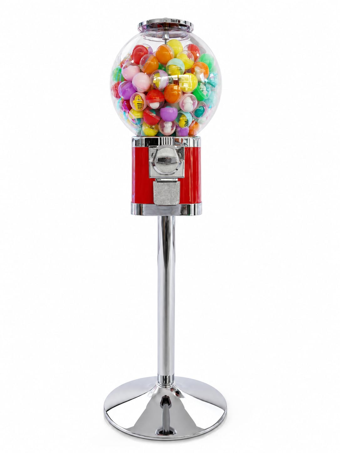 Máquina de Chicles o Dulces Individual Tipo Globo Para Juguete de 45mm o 2"