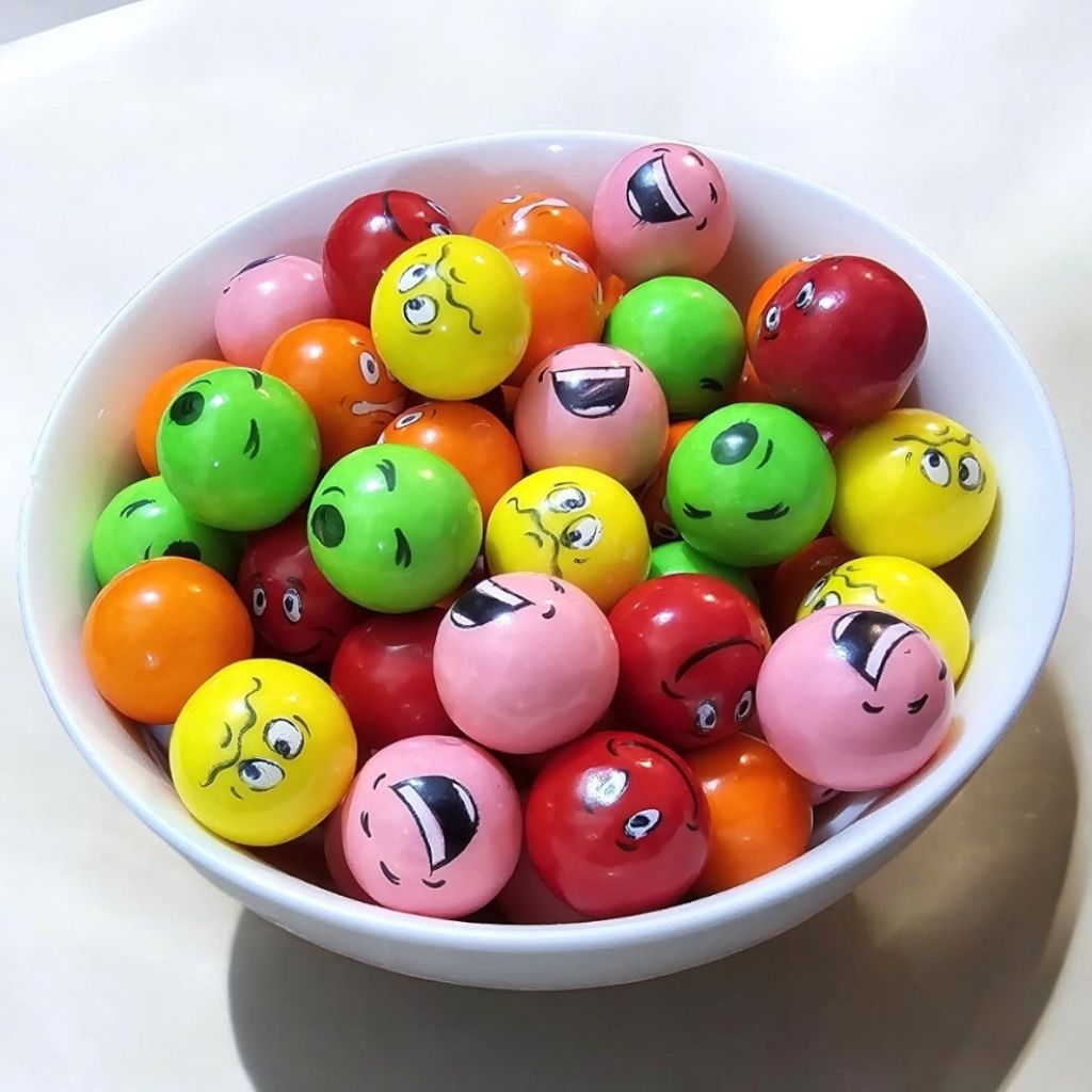 Chicle EMOJI - ZED - 225 Unidades de Chicle con Caritas de Emoji