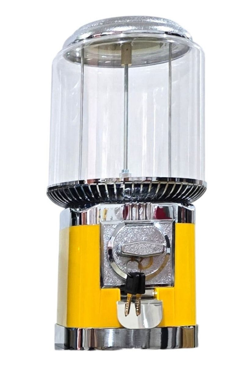 Maquina Individual de Chicles o Dulces con Base Cromada (201)