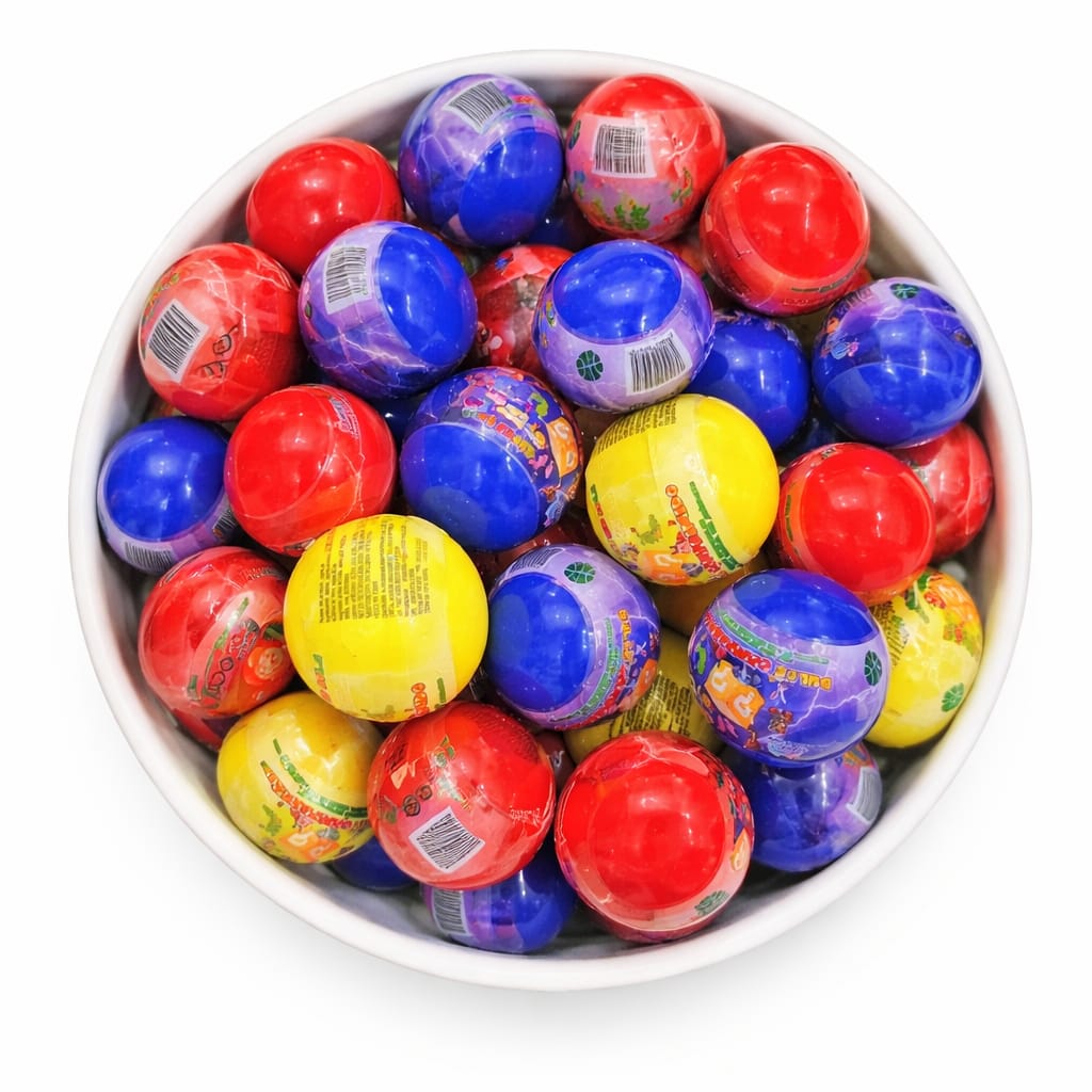 Capsulas Ovaladas de 45 mm con Juguetes Sorpresa | Q2 por Juego