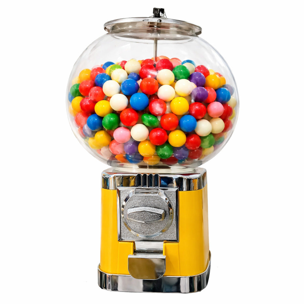 Máquina de Chicles o Dulces Individual Tipo Globo