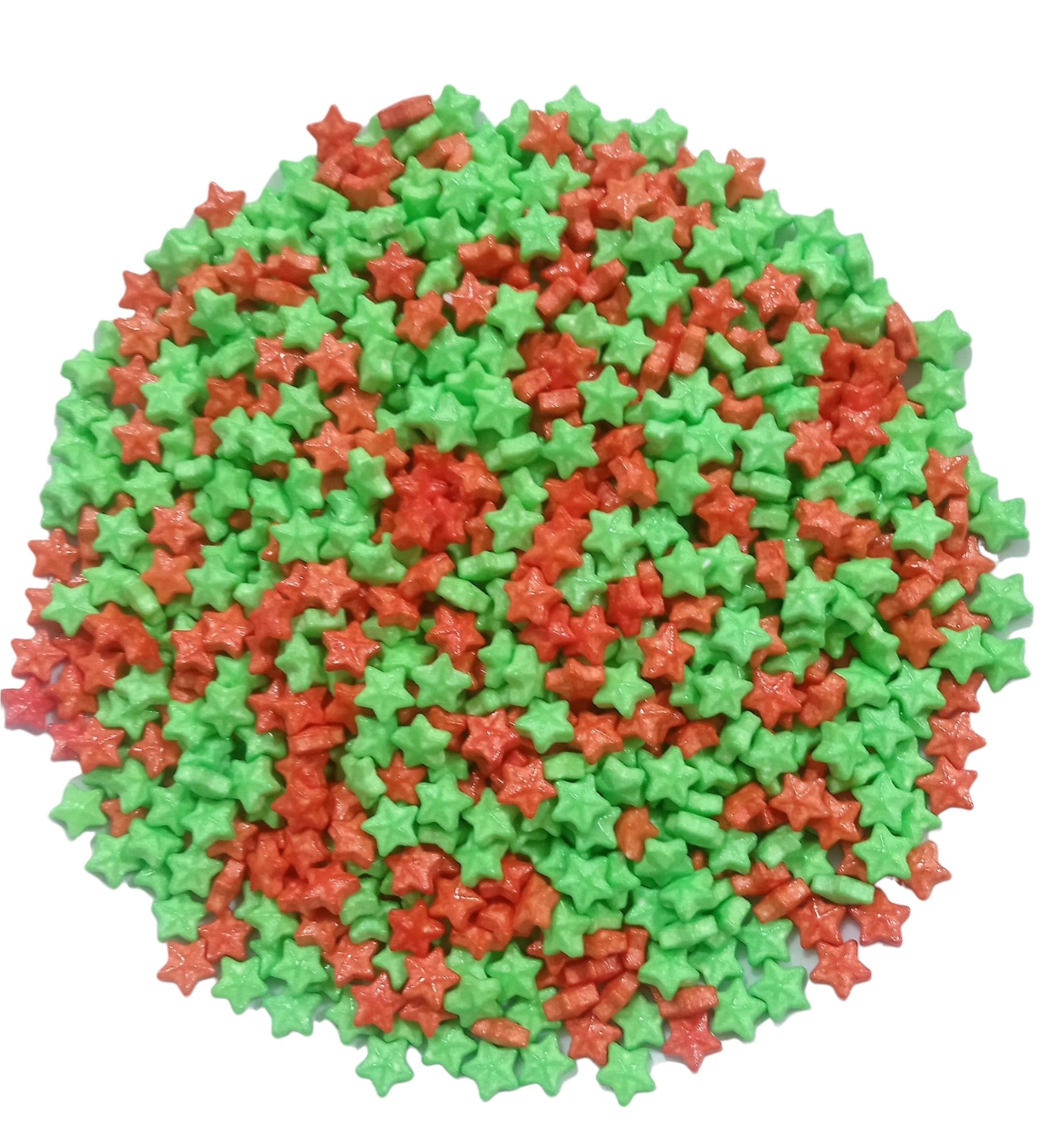 Estrellitas Dulces ZED – Verde y Rojo (3564 Unidades por Bolsa)