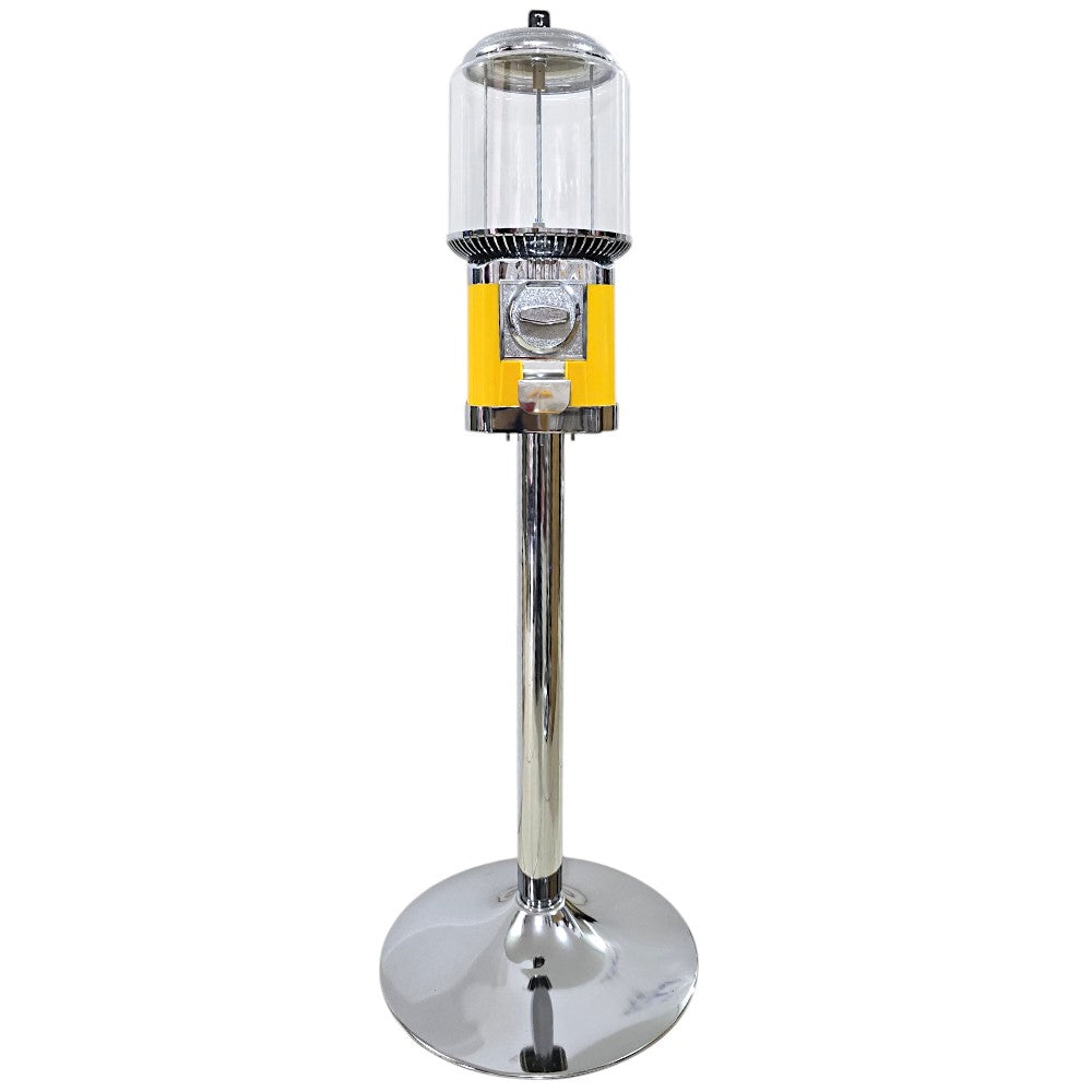 Maquina Individual de Chicles o Dulces con Base Cromada (201)