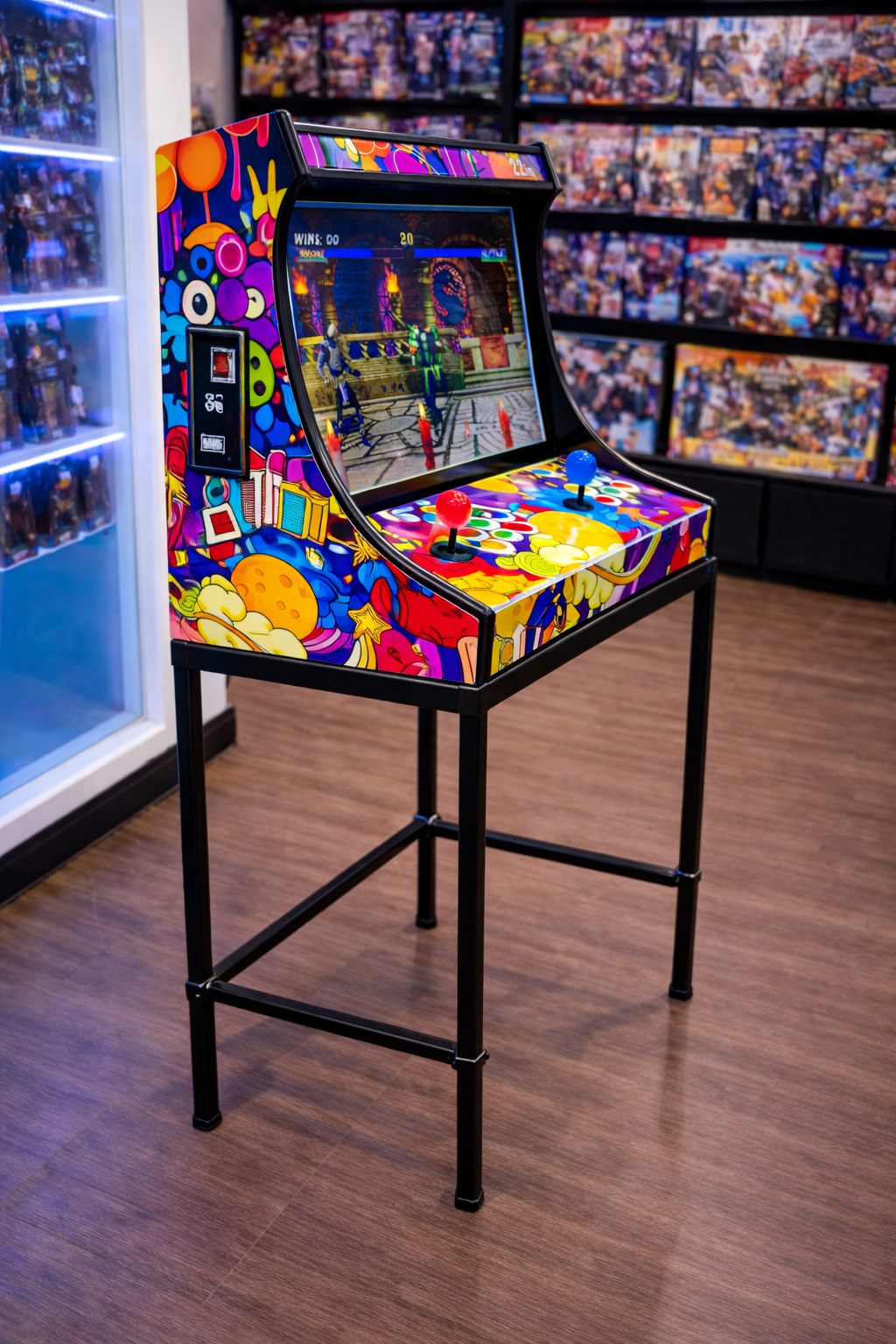 Game Box Pro 9000 Multicolor – Máquina Arcade Multijuegos Profesional