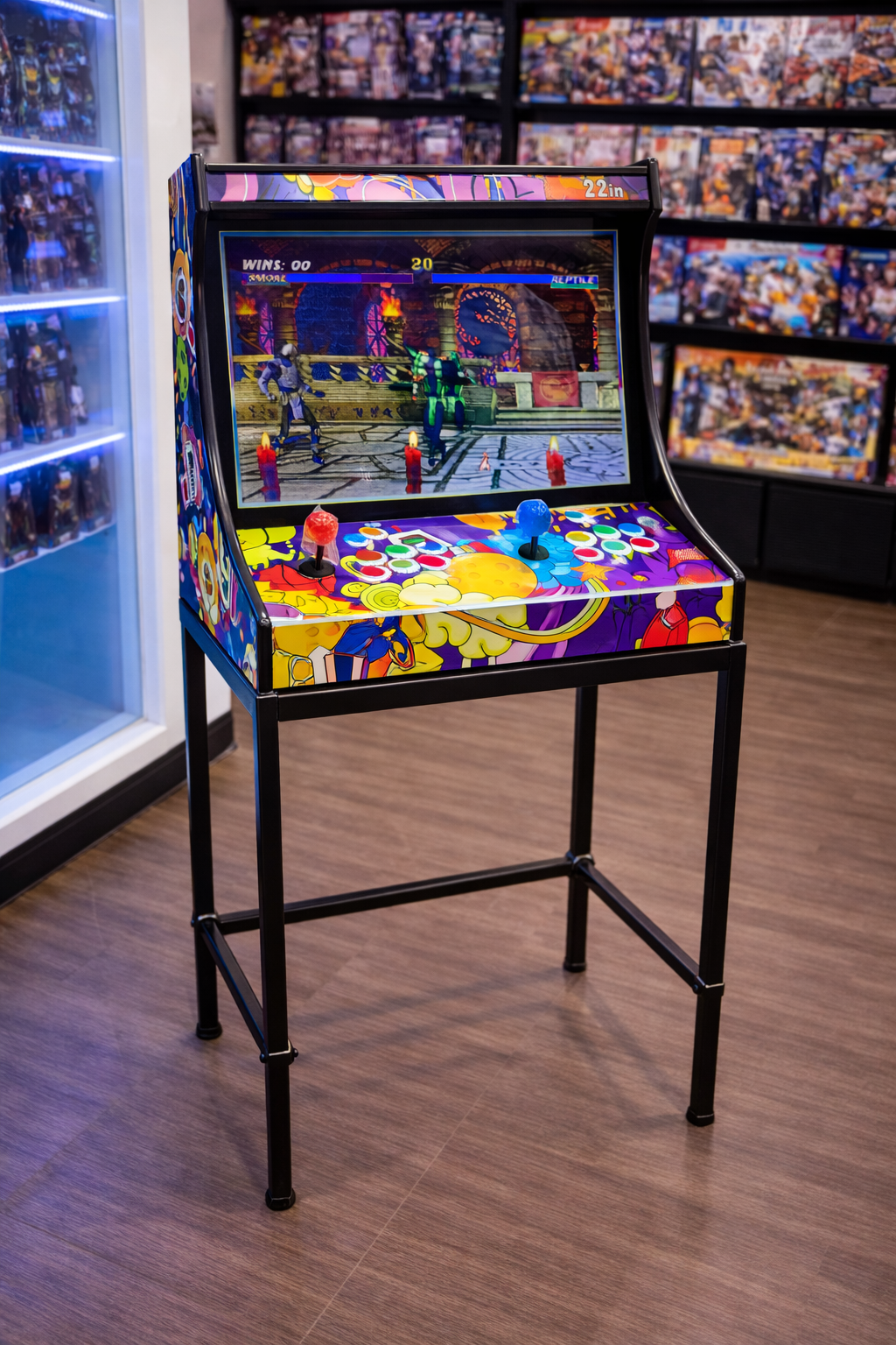 Game Box Pro 9000 Multicolor – Máquina Arcade Multijuegos Profesional