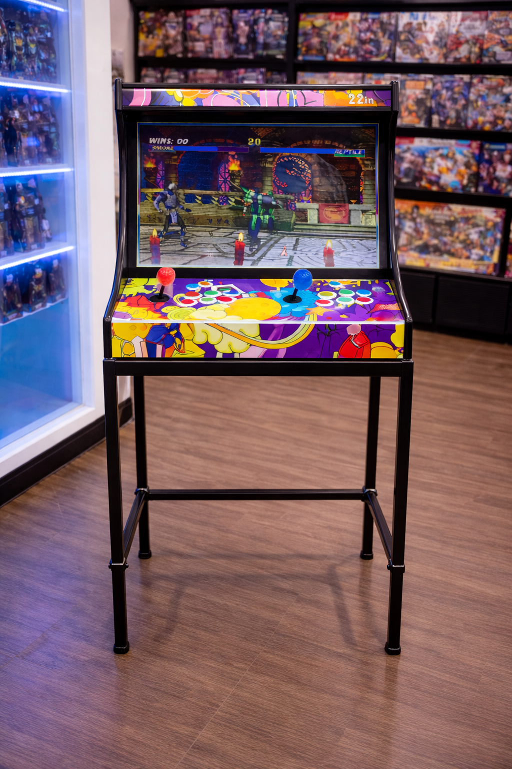 Game Box Pro 9000 Multicolor – Máquina Arcade Multijuegos Profesional