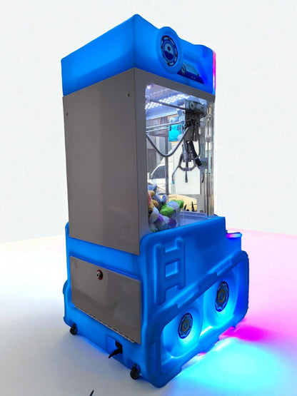 Máquina Celeste Súper Tank Claw – Máquina de Garra con Luces LED y Monedero
