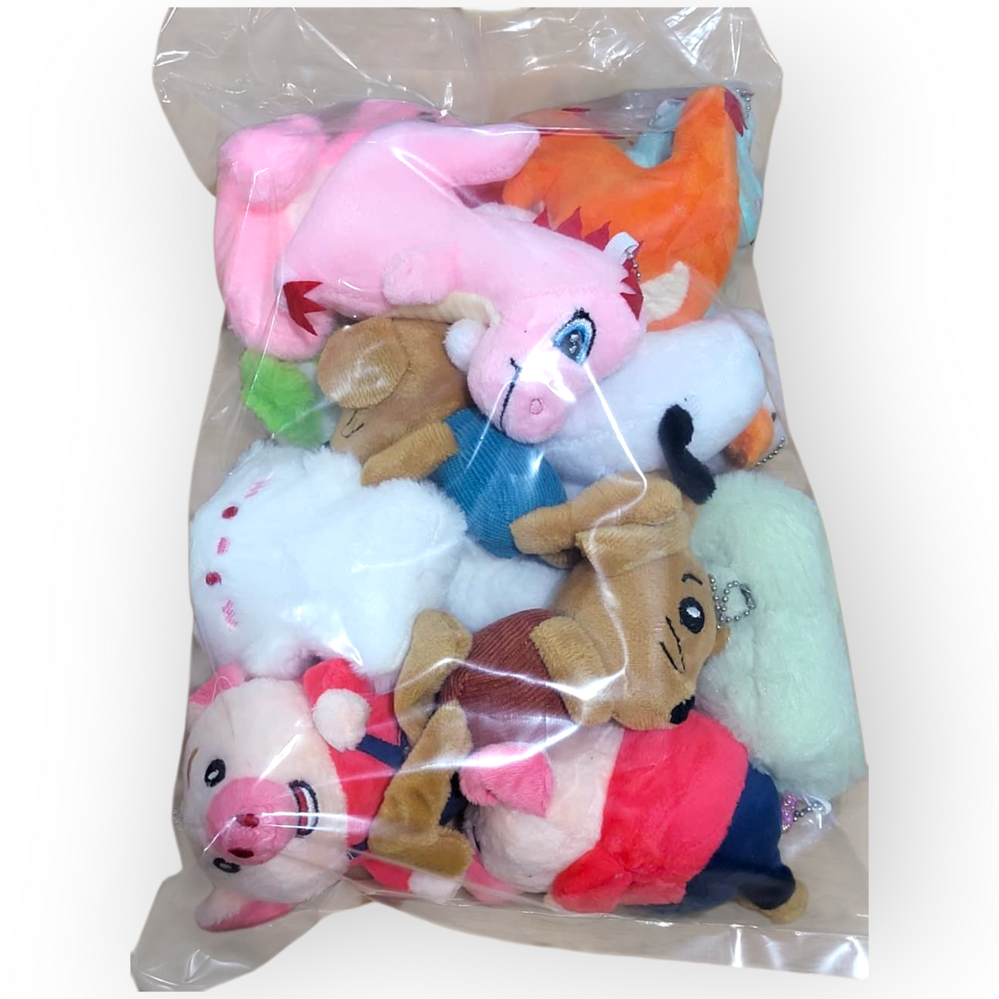 Peluches Sorpresa – Bolsa de 30 Unidades para Máquinas de Garra Pequeñas