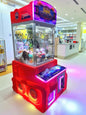 Máquina Roja Súper Tank Claw – Máquina de Garra con Luces LED y Monedero