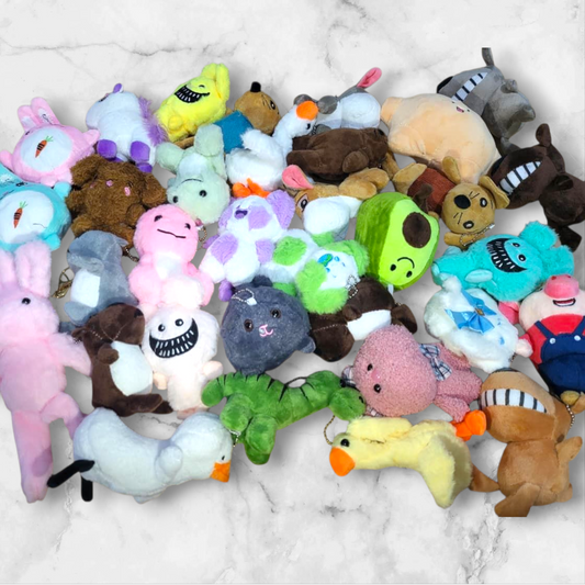 Peluches Sorpresa – Bolsa de 30 Unidades para Máquinas de Garra Pequeñas