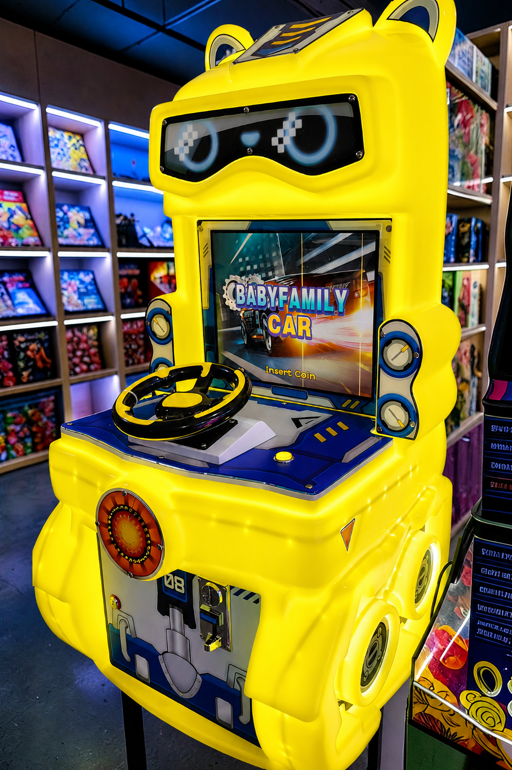 🏎️ Turbo Racer X — Simulador de Carreras Amarilla