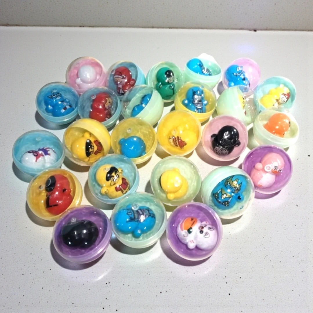 Capsulas Ovaladas de 45 mm con Juguetes | Q2 por Juego